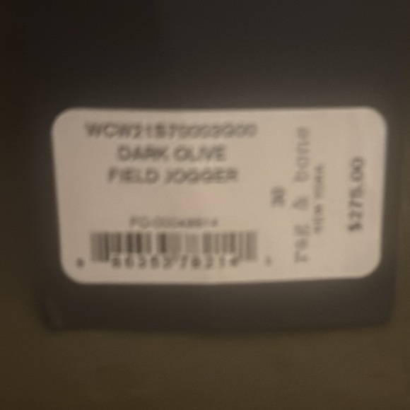 Rag and Bone Dark Olive Field Jogger - Picture 13 of 13